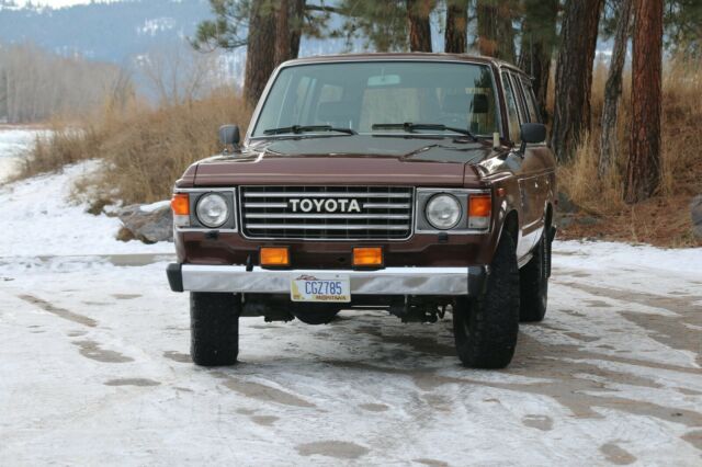 1984 Brown Toyota Land Cruiser SUV