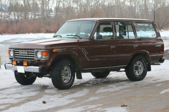 1984 Brown Toyota Land Cruiser SUV