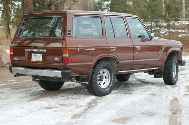 1984 Brown Toyota Land Cruiser SUV