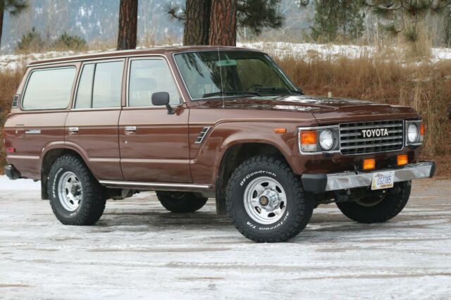 1984 Brown Toyota Land Cruiser SUV