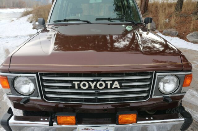 1984 Brown Toyota Land Cruiser SUV