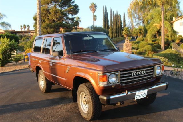 1984 Brown Toyota Land Cruiser SUV