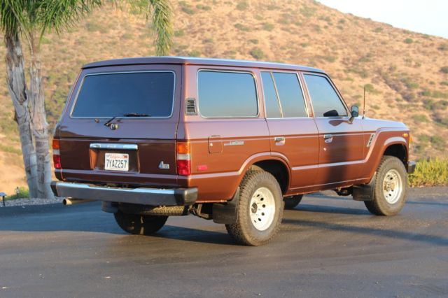 1984 Brown Toyota Land Cruiser SUV