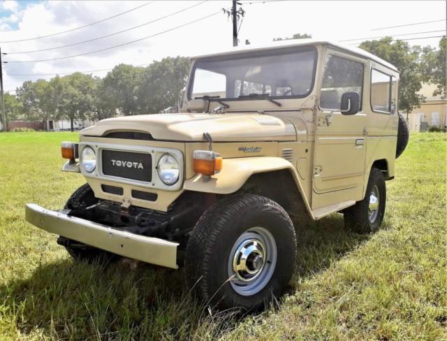 1984 BEIGE Toyota Land Cruiser SUV