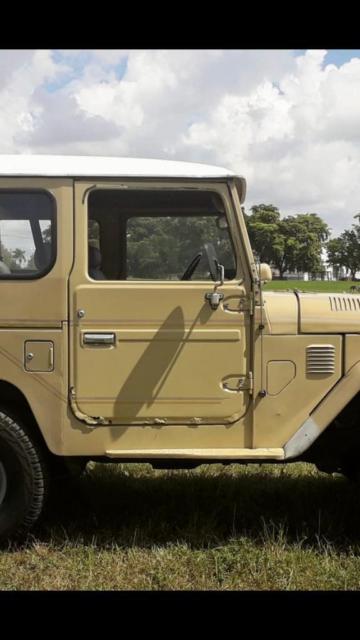 1984 BEIGE Toyota Land Cruiser SUV