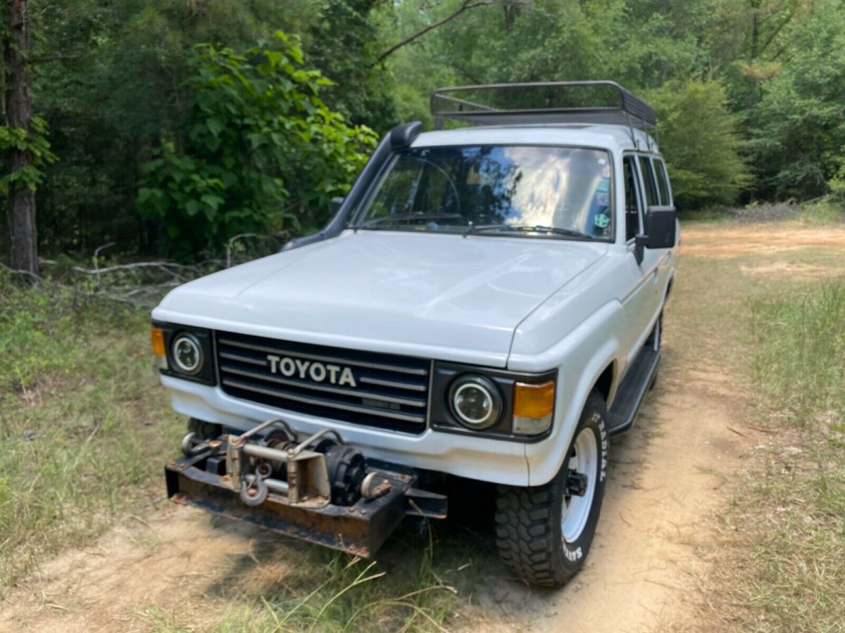 1984 White Toyota Land Cruiser SUV