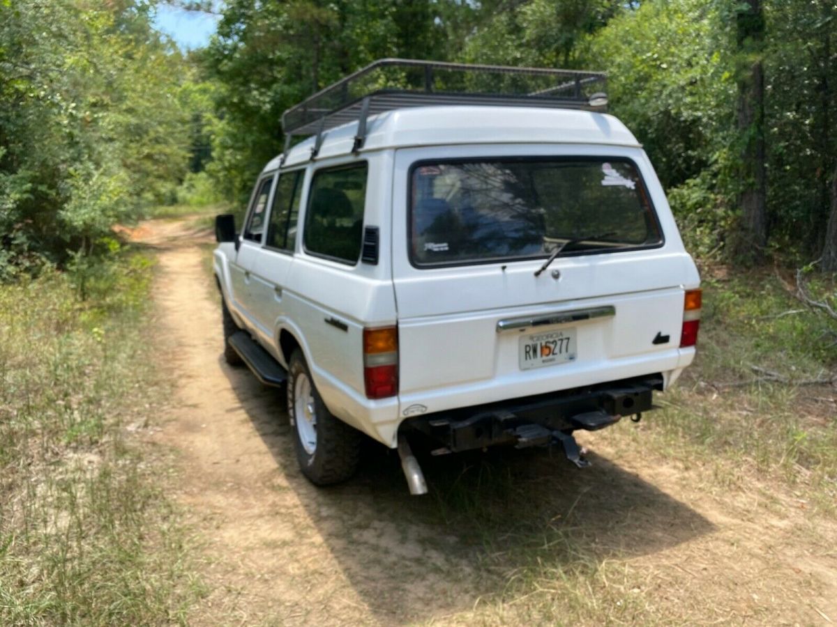 1984 White Toyota Land Cruiser SUV