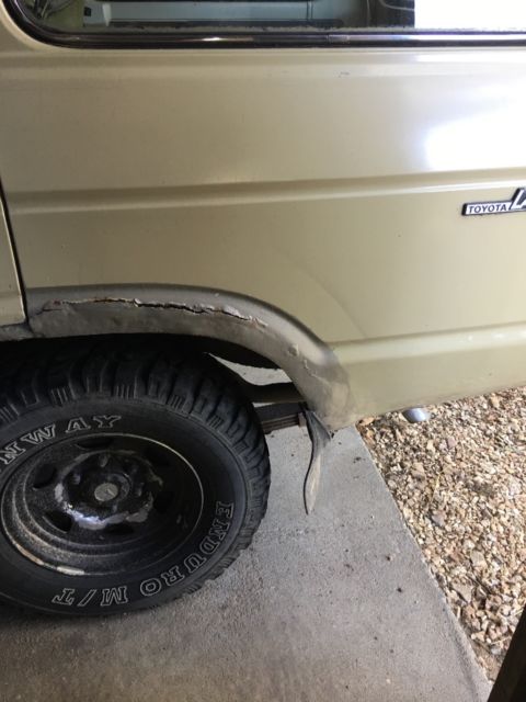 1984 Tan Toyota Land Cruiser SUV