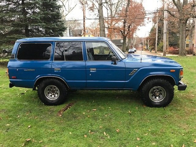 1984 Blue Toyota Land Cruiser SUV