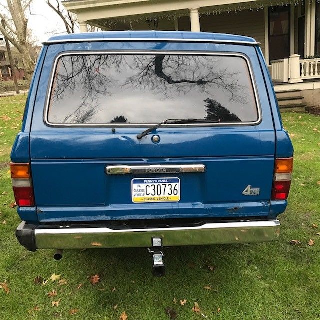 1984 Blue Toyota Land Cruiser SUV