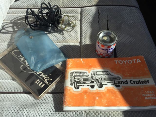 1984 Tan Toyota Land Cruiser SUV