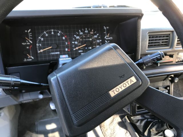 1984 White Toyota Tacoma Standard Cab Pickup