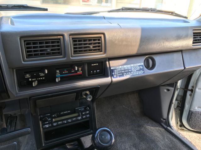 1984 White Toyota Tacoma Standard Cab Pickup