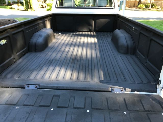 1984 White Toyota Tacoma Standard Cab Pickup