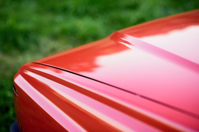 1984 Orange Toyota Pickup Cab & Chassis