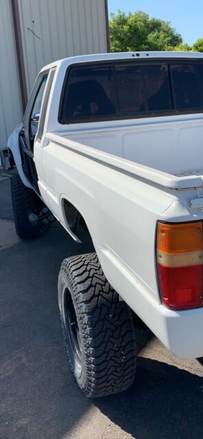 1984 Red Toyota Tacoma Standard Cab Pickup