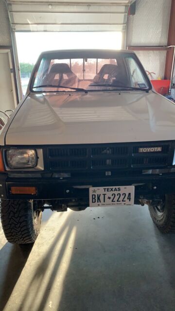 1984 Red Toyota Tacoma Standard Cab Pickup