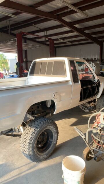 1984 Red Toyota Tacoma Standard Cab Pickup