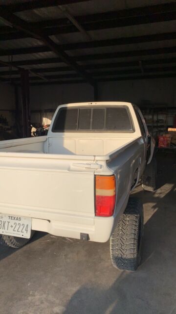 1984 Red Toyota Tacoma Standard Cab Pickup