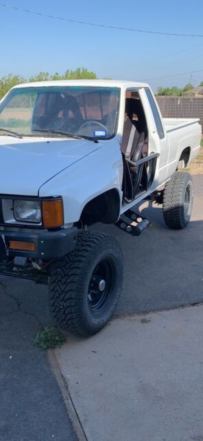 1984 Red Toyota Tacoma Standard Cab Pickup