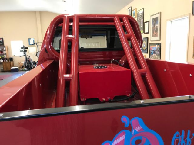 1984 Red Toyota Tacoma Standard Cab Pickup