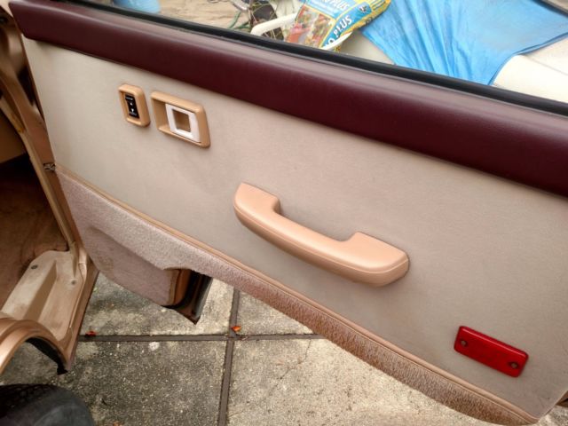 1984 Gold Toyota Van Van