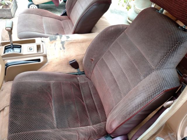 1984 Gold Toyota Van Van