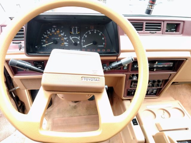 1984 Gold Toyota Van Van