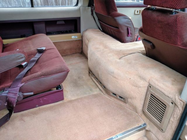 1984 Gold Toyota Van Van