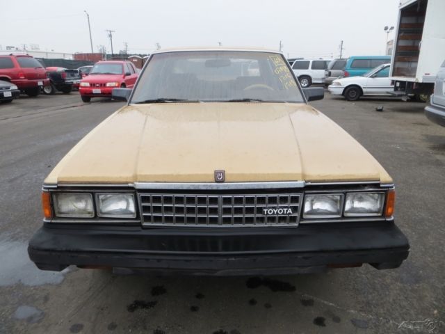 1984 Gold Toyota Cressida Sedan