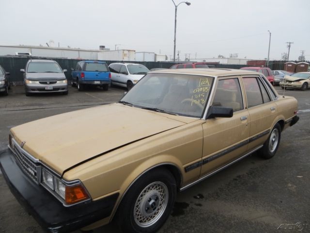 1984 Gold Toyota Cressida Sedan
