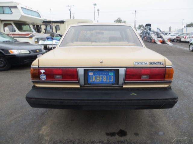 1984 Gold Toyota Cressida Sedan