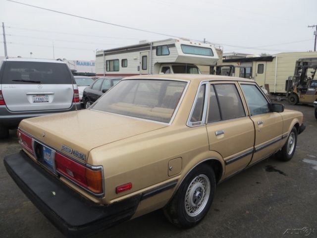 1984 Gold Toyota Cressida Sedan