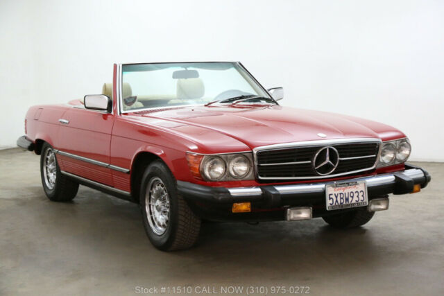 1984 Black Mercedes-Benz 300-Series Convertible