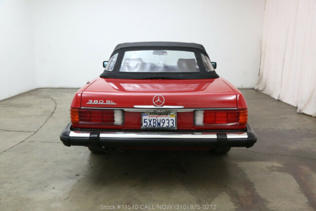 1984 Black Mercedes-Benz 300-Series Convertible