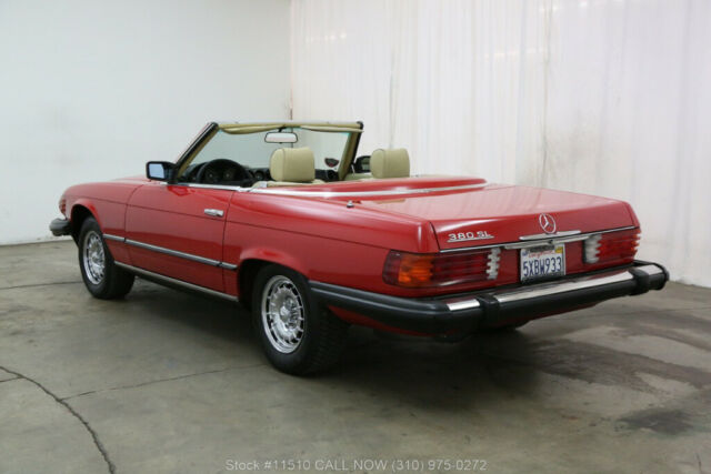 1984 Black Mercedes-Benz 300-Series Convertible