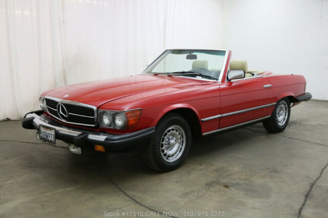 1984 Black Mercedes-Benz 300-Series Convertible