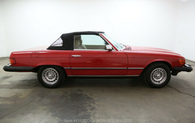 1984 Black Mercedes-Benz 300-Series Convertible