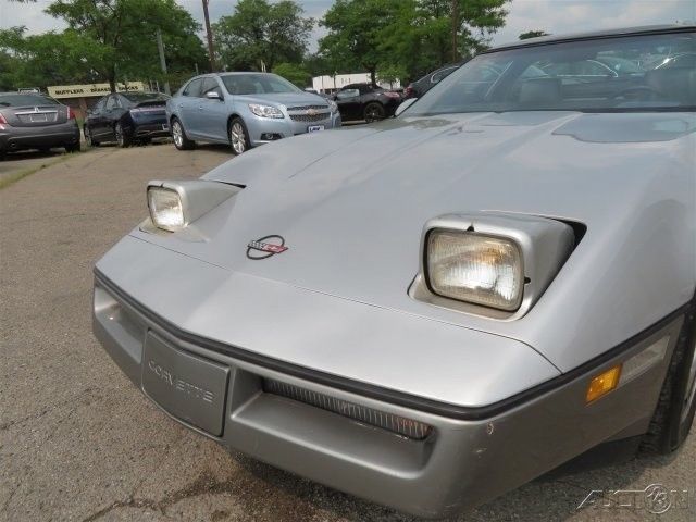 1984 Silver Chevrolet Corvette