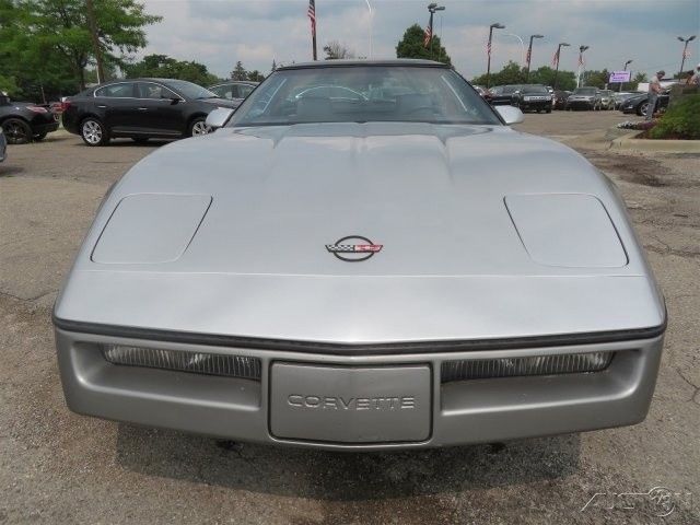 1984 Silver Chevrolet Corvette