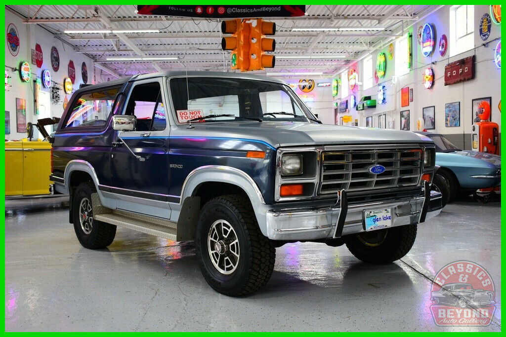 1984 Gold Ford Bronco SUV