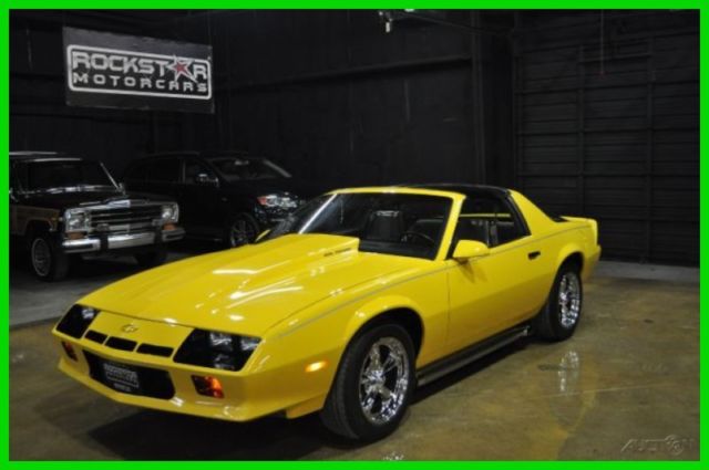 1984 Yellow Chevrolet Camaro Coupe