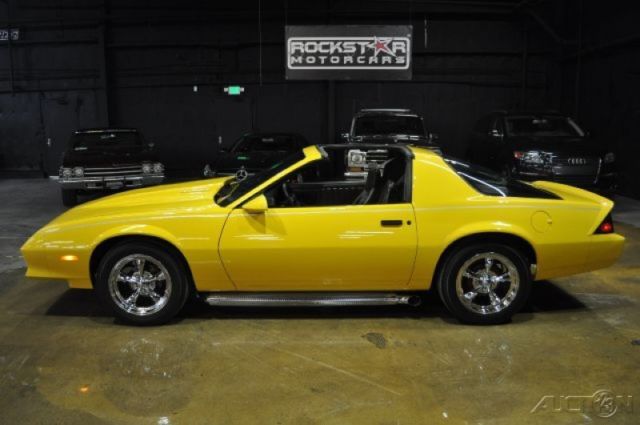 1984 Yellow Chevrolet Camaro Coupe