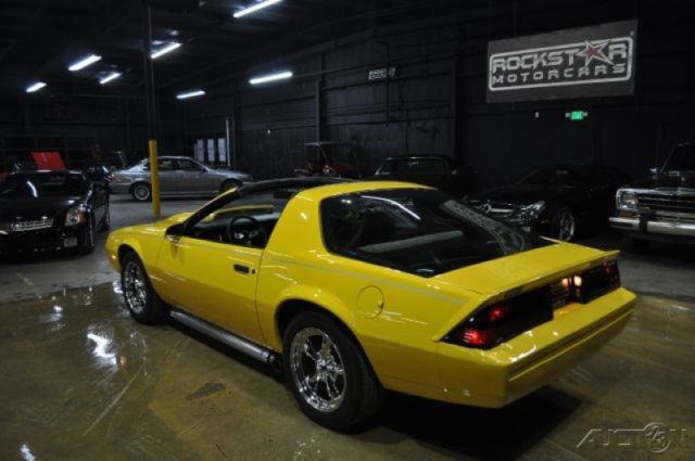 1984 Yellow Chevrolet Camaro Coupe