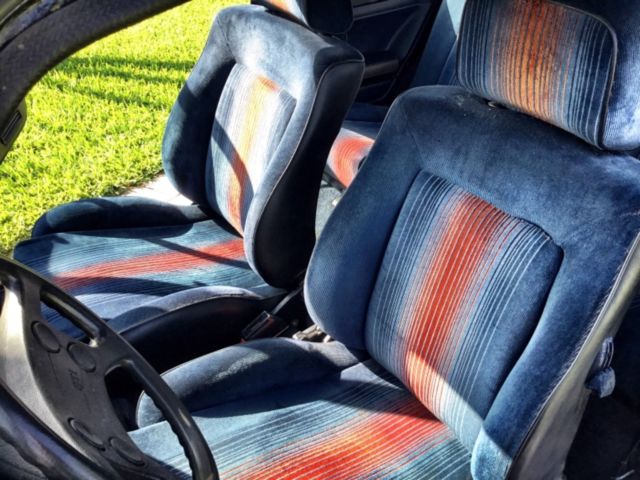 1984 Black Volkswagen Rabbit Hatchback