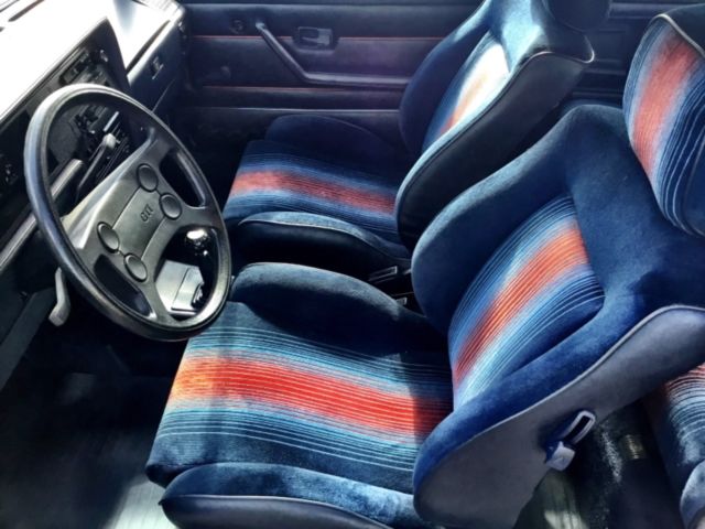 1984 White Volkswagen Rabbit Hatchback