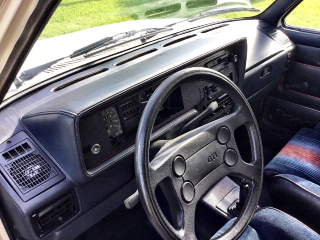 1984 White Volkswagen Rabbit Hatchback