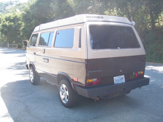 1984 Blue Volkswagen Bus/Vanagon Camper