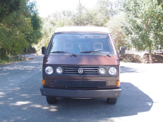 1984 Blue Volkswagen Bus/Vanagon Camper