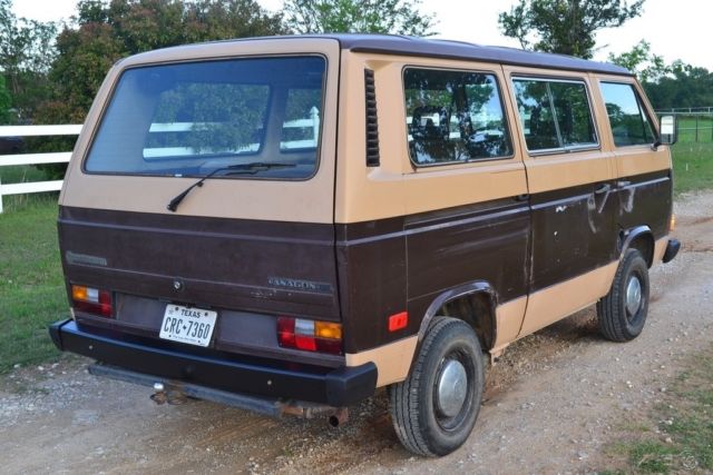 1984 Brown Volkswagen Bus/Vanagon Minivan/Van